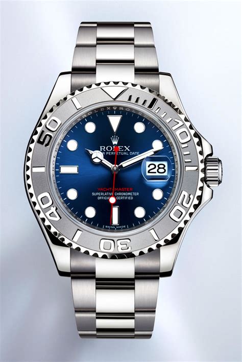 rolex yachtmaster platinum bezel blue|Rolex Yacht-Master price.